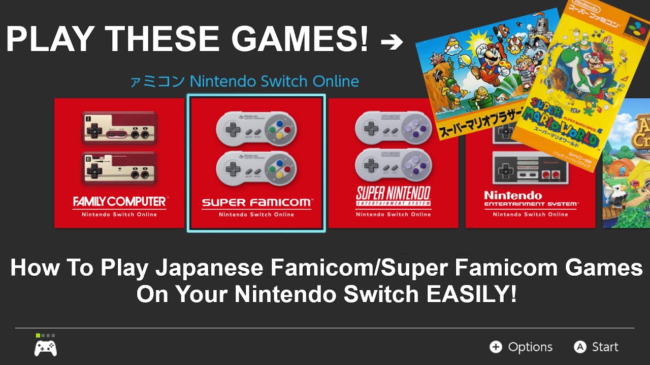 Nintendo Switch Online Super Famicom Controller Japanese Version