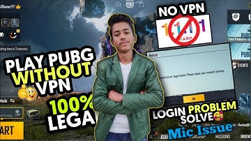 No VPN 🧐 | Play Pubg Mobile Without VPN | 🧐 Solve Loading Problem, Ping fix & Mic Glitches Issue 🤓