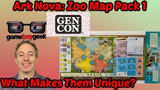Ark Nova - Zoo Map Pack 1 – Oaken Vault
