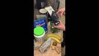 Power Green Smoothie for Building Muscle