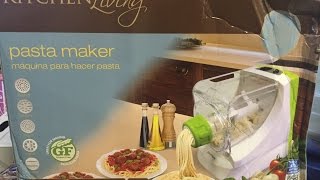 First look at Kitchen Living Pasta Maker