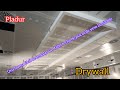 Como instalar un falso techo en drywall #drywall #construction #interiordesign #home #music