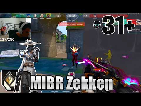 Zekken on Cypher is CRAZY!?... - MIBR Zekken [NA]