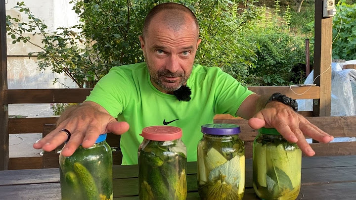 Perfect pickled cucumber/zucchini without a gram of vinegar!