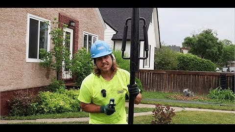 DIY Chain Link Video 3: Post Pounding