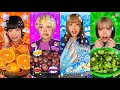 【大食い】メンバーカラーの食べ物1キロ誰が1番早く食べ切れる?!