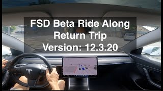 FSD Beta Full Drive 2 / Return Trip