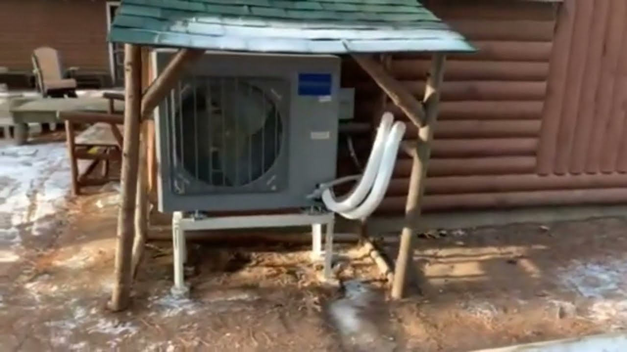Mr Cool Universal Heat Pump Horizontal Install Vilas Co WI YouTube