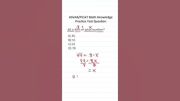 Translating Statements into an Equation: ASVAB/PiCAT  Math Knolwedge Practice Test Q