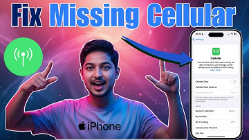 How To Fix Cellular Option Missing On iPhone - Full Guide