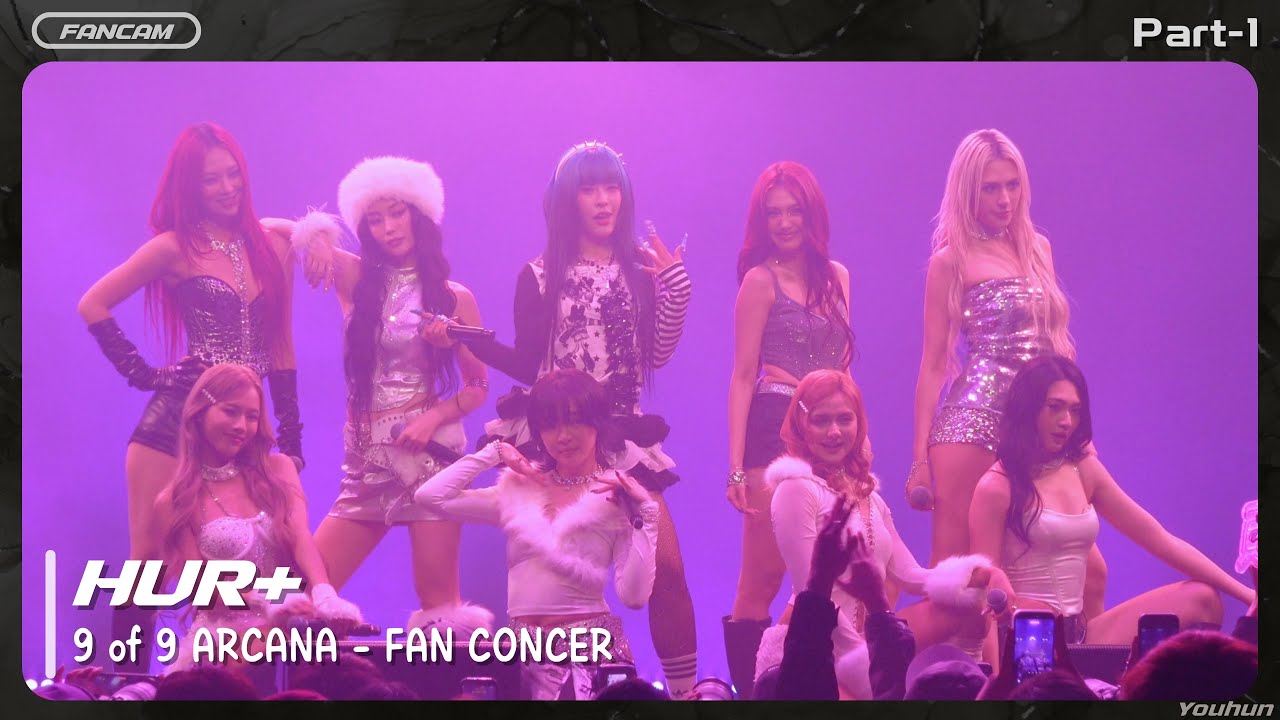 Part-1｜9人各自Solo + Touch the Sky / HUR+ 《9 of 9 ARCANA》Fan Concert｜2026.01.24