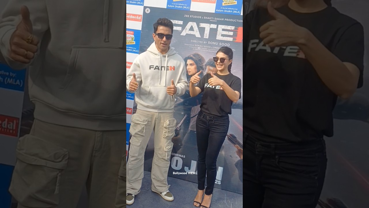 Sonu Sood Jacqueline Fernandez at Malad Masti Event Mumbai #sonusood #jacquelinefernandez