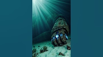 🤖 Giant Robot Arm Discovered Deep in Ocean! | #deeptech #oceanrobot #aiwreck