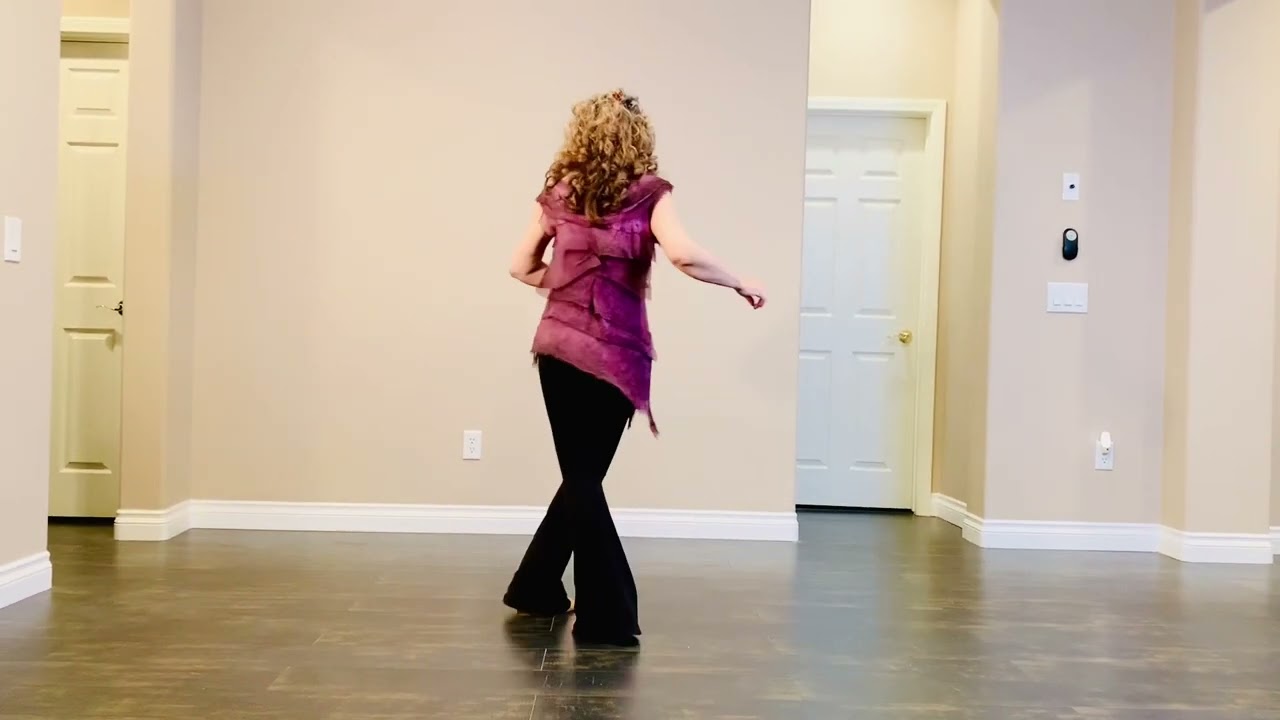 Simplemente, line dance, Intermediate, demo & tutorial