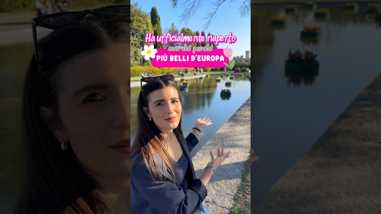 Uno dei parchi fioriti pi&ugrave; belli d&rsquo;Europa! 🌷 Il parco giardino Sigurt&agrave;! #consiglidiviaggio #verona