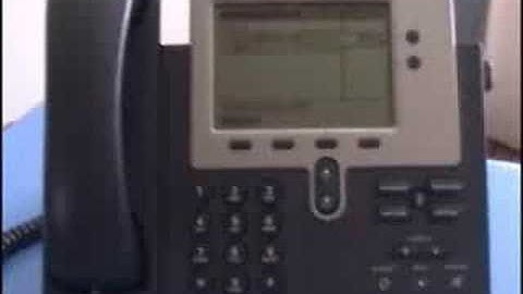 Cisco 7940 runnig sip firmware