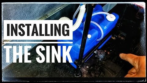 Skoolie Sink Installation #skoolie #schoolbusconversion #arizonahomestead