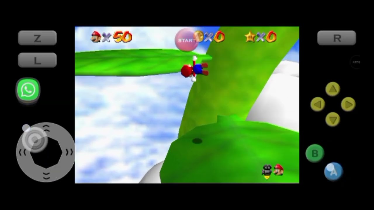 Super mario 64 slide under construction hack rom