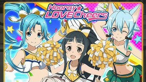 Sword Art Online Memory Defrag - Hooray Love Cheer Summons