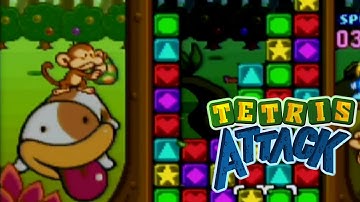 Stage Clear Full Playthrough (Line Clear) - Tetris Attack (SNES)