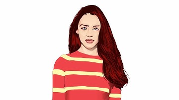 speedart - Create Vector Portrait with Wacom and Coreldraw