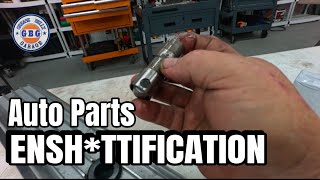 Pulling your soul out through your wallet... aftermarket auto parts suck! 