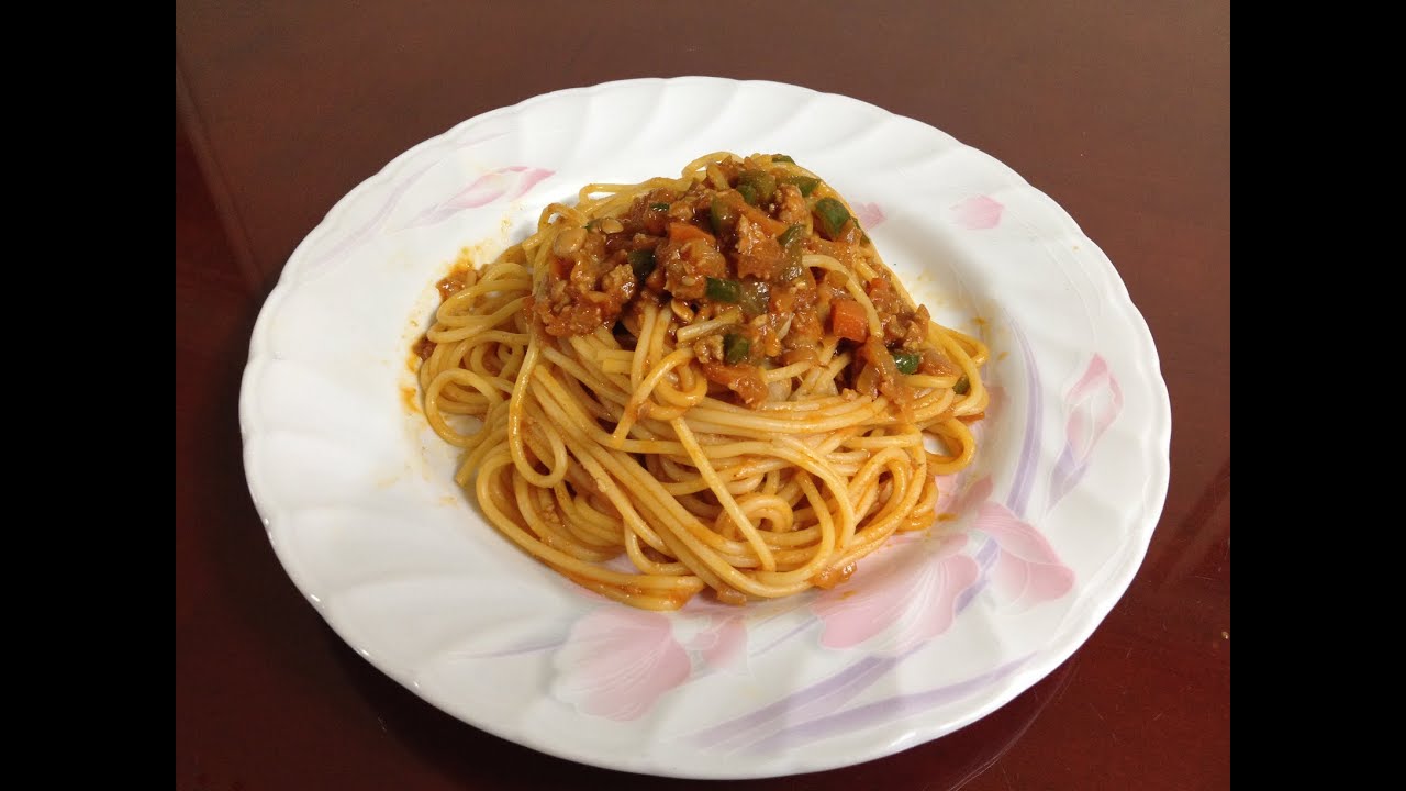 2651 spaghetti with soybean paste sauce 된장소스 스파게티 YouTube