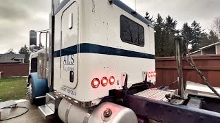 Peterbilt 389 Cutting BIG Hole in sleeper for window and INSTALL