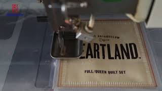 Richpeace automatic sewing machine using in Heartland 20151012富怡全自动缝纫机 艾登
