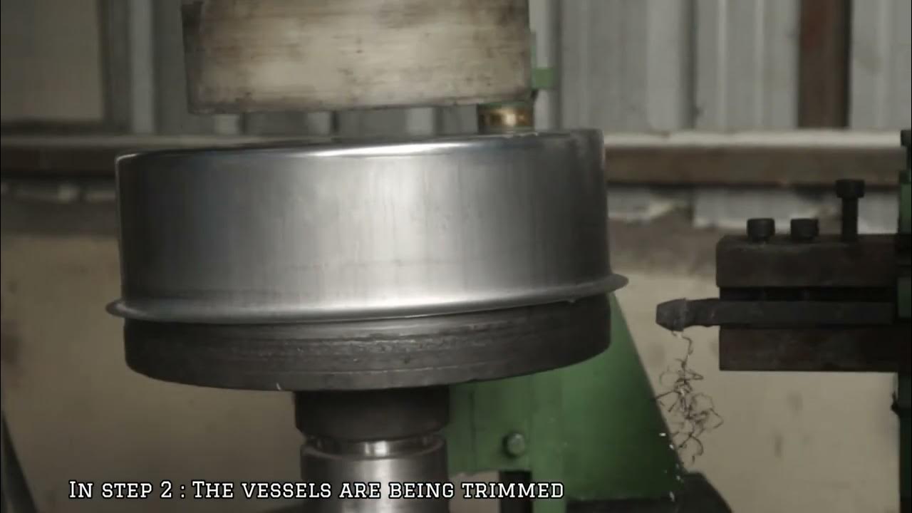 Utensil trimming beading machine YouTube