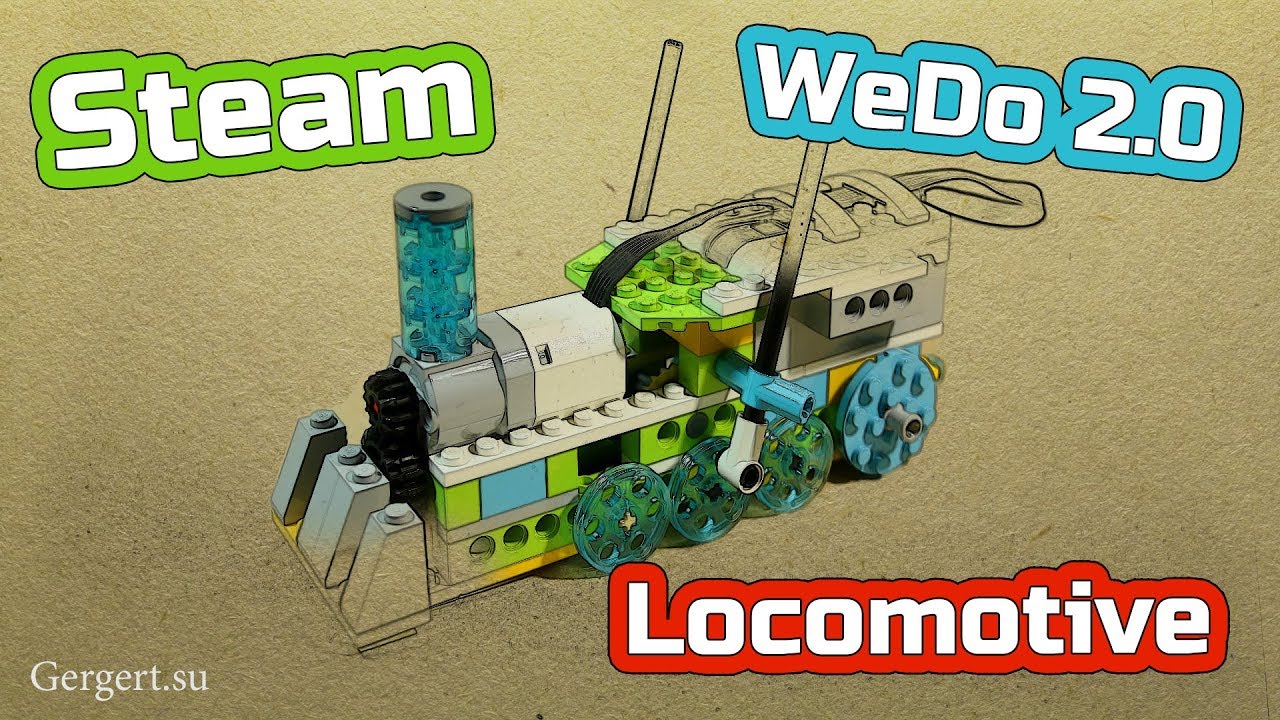 LEGO WeDo 2.0 Steam Train Locomotive (Business License) - LEGO custom model  with building instructions – Prof. Bricks