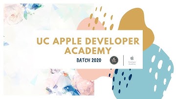 Apple Developer Academy @UC Batch 2020