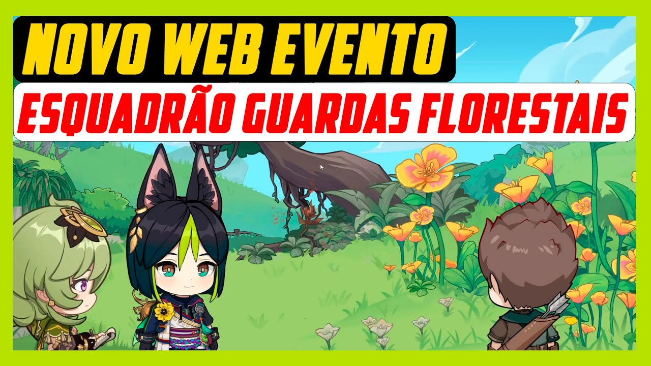 Esquadrão Guardas-Florestais, Vamos Lá! - Disponível agora, novo evento web  do novo personagem de Genshin Impact Tighnari!