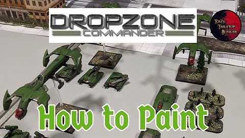 HOW TO PAINT Dropzone Commander UCM
