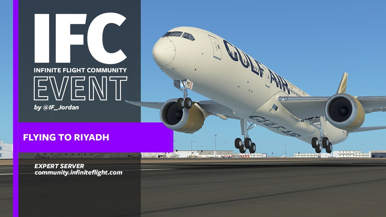 Community Event: Flying to Riyadh! 