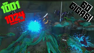 ARK: Whistling 60 Gigas Into Anubis #TPA's Forward Fob - 1001 vs 1024 (Xbox Official PvP)