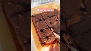 My husband loves this recipe - How to make brownies at home - Chocolate brownie recipe food shorts