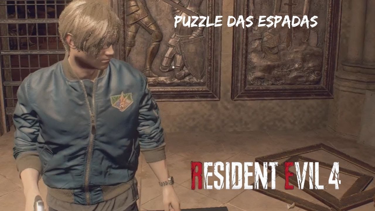 Como solucionar o puzzle das espadas no Capítulo 7 de Resident Evil 4 Remake  - PSX Brasil