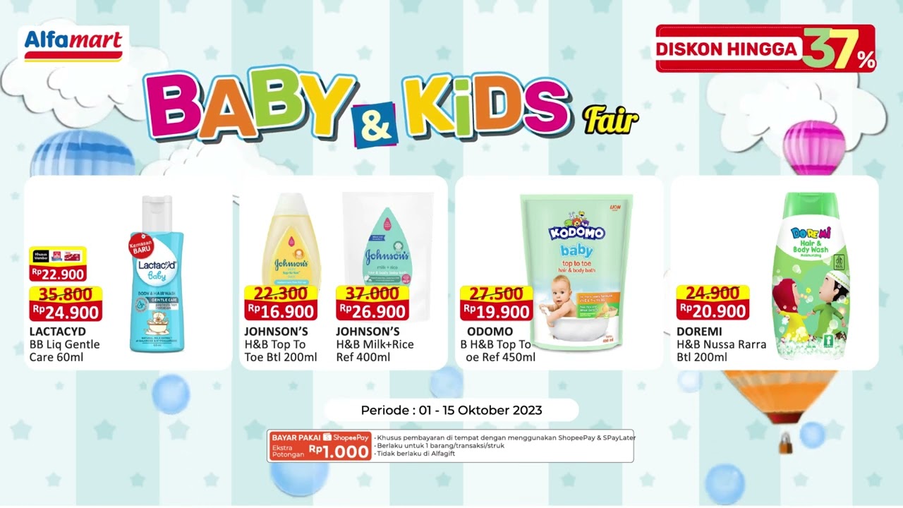 Diskon Hingga 37% Favorit Para Bunda!