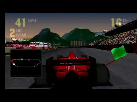 Newman/Haas Racing -- Gameplay (PS1)