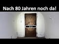 Nach ber 80 jahren kreuz  reichadler im deutschen verlassenen weltkriegsbunker gefunden