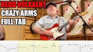 Video thumbnail of "Redd Volkaert - Crazy Arms FULL TAB"