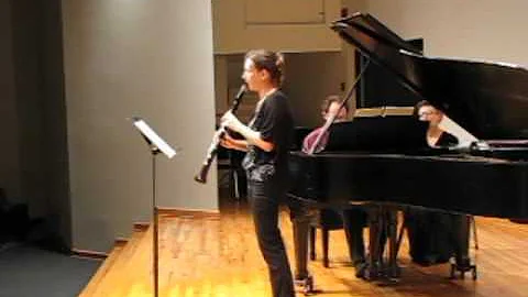 Resanovic Clarinet Sonata World Premiere Cynthia D...