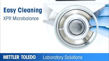 Easy to Clean | The XPR Microbalance