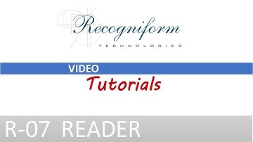 [R-07] Recogniform WORKGROUP Input Station