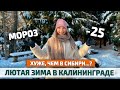 ЗАМЕРЗЛИ в КАЛИНИНГРАДЕ 2021. К этому мы не готовы. Первая наша зима в Калининградской области