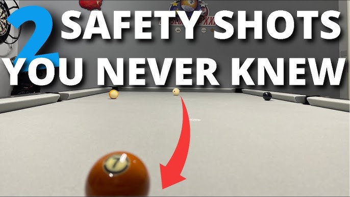 Pro Safety Shot Examples - Billiards and Pool Principles, Techniques,  Resources