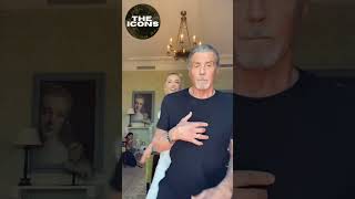 Sylvester Stallone With His Daughter's💖 #sylvesterstallone #family