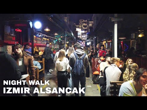Izmir, Türkei | alsancak | Stadtrundgang 4K