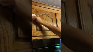 How to Restore Wood Cabinets (for $10)
